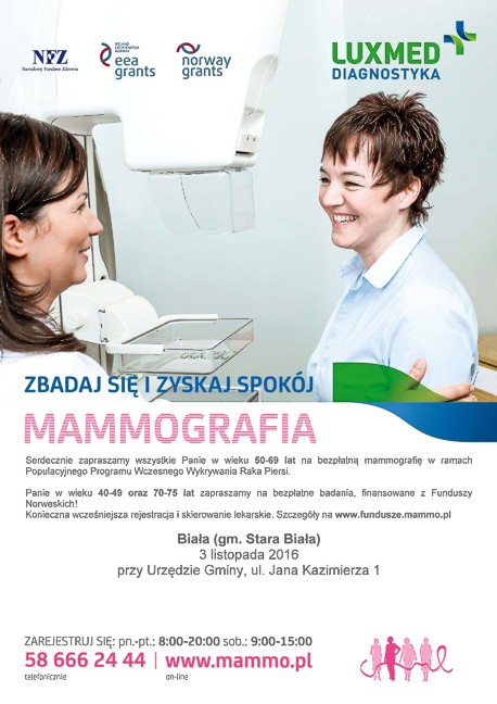 Mammografia plakat2016